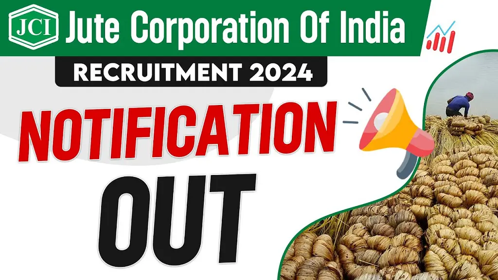 JCI Recruitment 2024 Notification OUT